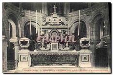 CPA Vernon (Eure) Le maitre autel de Notre Dame ayant appartenu autrefois a la Chartreuse de Grillon