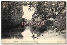 CPA Vernon (Eure) Vue sur la Seine Le Bras Saint Jean