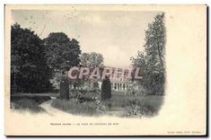CPA Vernon (Eure) Le Parc du Chateau de Bizy
