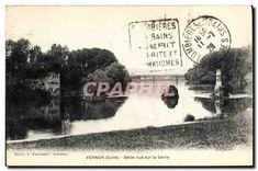 CPA Vernon (Eure) Belle vue sur la Seine
