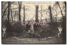 CPA Vernon (Eure) Parc de Bizy La Venua