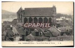 CPA Vernon (Eure) Vue de Notre Dame de Vernon