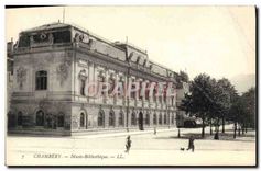 CPA Chambery (Savoie) Musee Bibliotheque