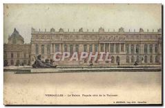 CPA Versailles Le Palais Facade cote de la Terrasse