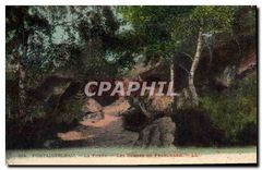 CPA Fontainebleau La Foret Les Gorges de Franchard