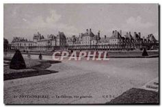 CPA Fontainebleau Le Chateau vue generale