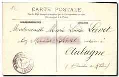 CPA Versailles Le Chateau Vue generale