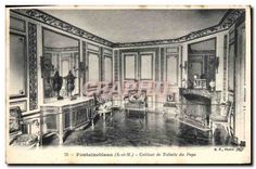 CPA Fontainebleau (S e M) Cabinet de Toillette du Pape