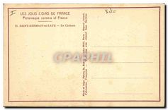 CPA Saint Germain en Laye Le Chateau