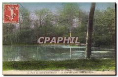 CPA Foret de Saint Germain en Laye La Mare aux Canes Vue Artistique