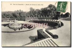 CPA Parc de Versailles Bassin de Latone et allee d'Ifs 
