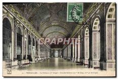 CPA Versailles Le Chateau Grande Galerie 