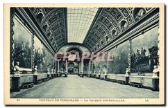 CPA Chateau de Versailles La Galerie des Batailles 