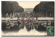 CPA Versailles Le Char d'Apollon le Tapis Vert et le Chateau 