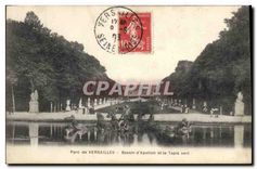 CPA Parc de Versailles Bassin d'Apollon et le Tapis vert 