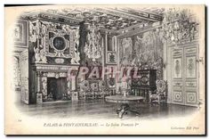 CPA Palais de Fontainebleau Le Salon Francois 1er