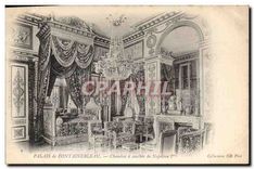 CPA Palais de Fontainebleau Chambre a coucher de Napoleon 1er