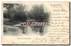 CPA Fontainebleau Mare de Franchart 