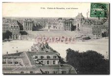 CPA Palais de Versailles a vol d'oiseau 