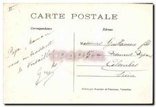 CPA Palais de Versailles a vol d'oiseau 