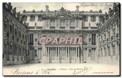 CPA Versailles Chateau Cour de Marbre 