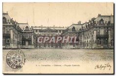 CPA Versailles Chateau Facade Centrale 