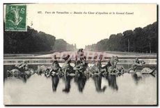 CPA Parc de Versailles Bassin du Char d'Apollon et le Grand Canal 