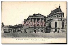CPA Palais de Versailles La Chapelle et Aile Louis XV 