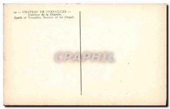 CPA Chateau de Versailles Interieur de la Chapelle Orgue