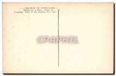 CPA Chateau de Versailles Facade sur le Parc 