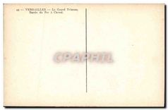 CPA Versailles Le Grand Trianon Bassin du Fer a Cheval 