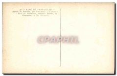 CPA Parc de Versailles Bassin de Saturne par Girardon 