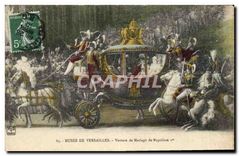 CPA Musee de Versailles Voiture de Marriage de Napoleon 1er