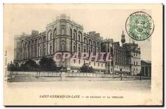 CPA Saint Germain en Laye Le Chateau La Terrasse 