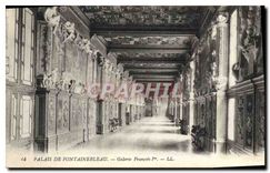 CPA Palais de Fontainebleau Galerie Francois 1er