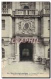 CPA Saint Germain en Laye Le Chateau XVI siecle Entree du Musee et Motif d'Eugene Millet 
