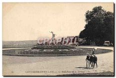 CPA Saint Germain en Laye Le Rond Point de la Terrasse 