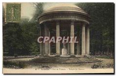 CPA Versailles Parc de Trianon Temple de l'Amour 
