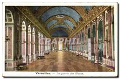 CPA Versailles La galerie des Glaces 