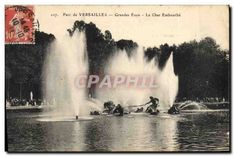CPA Parc de Versailles Grandes Eaux Le Char Embourbe 