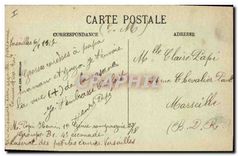 CPA Palais de Versailles a vol d'oiseau 