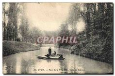 CPA Lyon Parc de la Tete d'Or Canal de Ceinture 