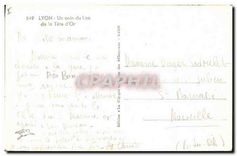 CPA Lyon Un Coin du Lac de la Tete d'Or 