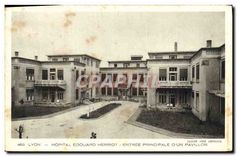 CPA Lyon Hopital Edouard Herriot Entree Principale d'un Pavillon 