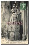CPA Lyon Interieur de la Cathedrale St Jean Horloge