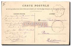 CPA Lyon Le Parc sous la Neige Une Allee 