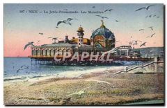 CPA Nice La Jetee Promenade Les Mouettes 