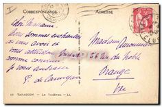 CPA Tarascon Le Theatre 