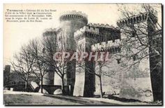 CPA Tarascon Chateau dit du Roi Rene Cote de la Ville 