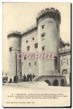 CPA Tarascon Chateau dit du Roi Rene Cote de la Ville 